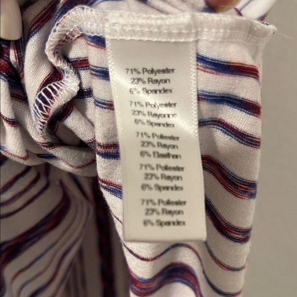 Anthropologie Sleeveless Swing Vertical Stripped Top - Picture 5 of 6